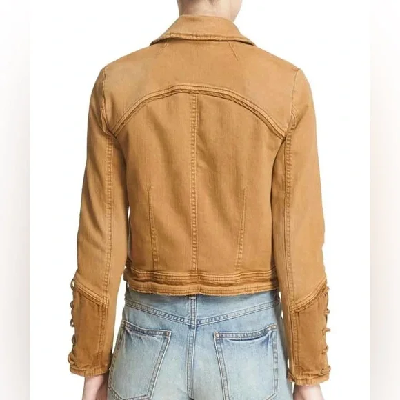 Free People "Feel Good Brenda" denim Size Small - Picture 3 of 11